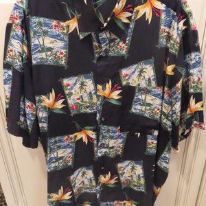 Crossings Hawaiian Shirt size XL
